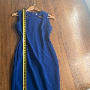 Calvin Klein Royal Blue Midi Dress